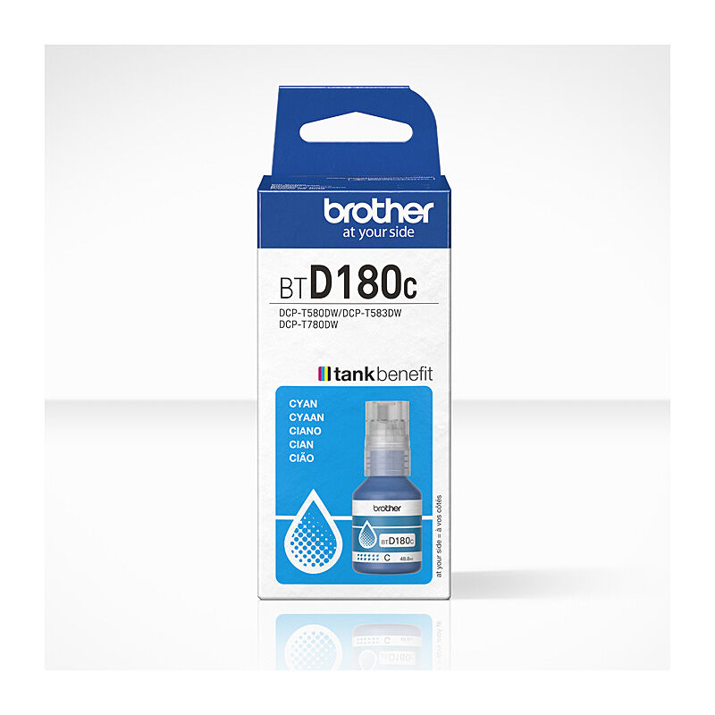 Brother BTD180C Cyan Ink Bottle