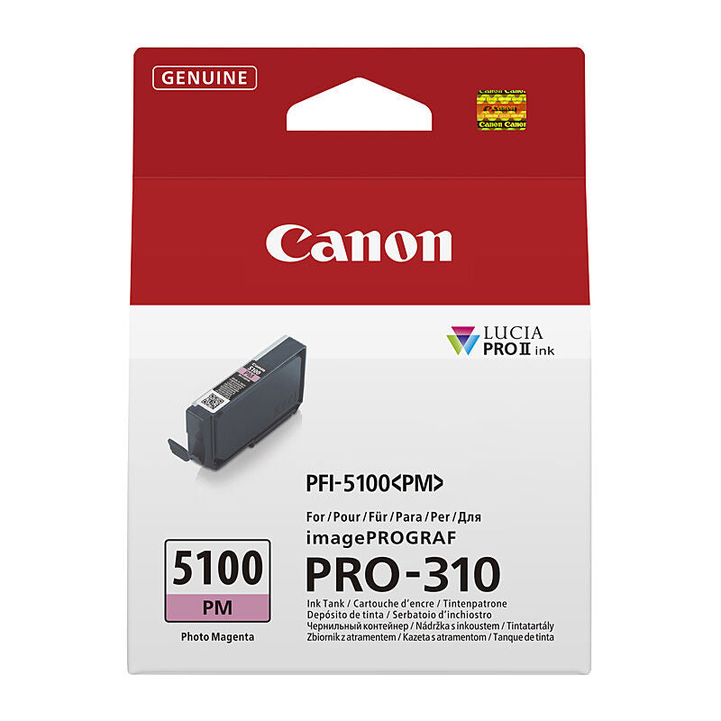 Canon PFI5100 Photo Magenta Ink Cartridge