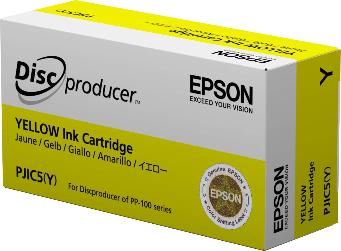 Epson PJIC5 Yellow Ink Cartridge