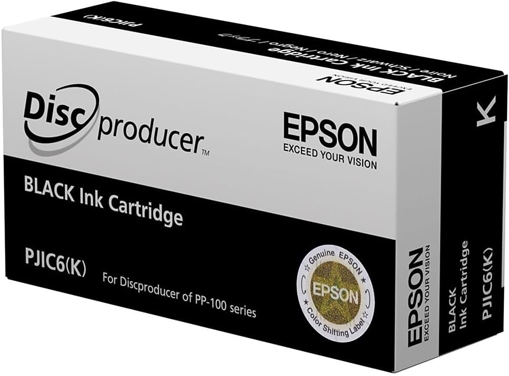Epson PJIC6 Black Ink Cartridge