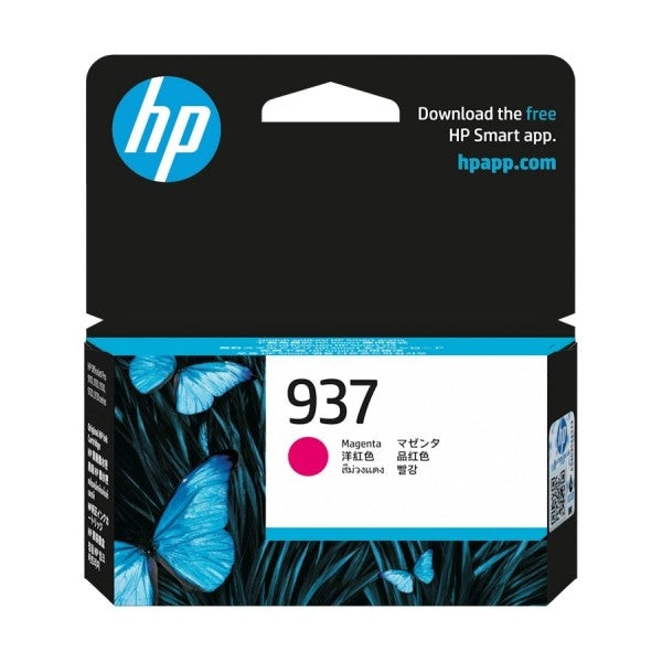 HP #937 Magenta Ink Cartridge 4S6W3NA