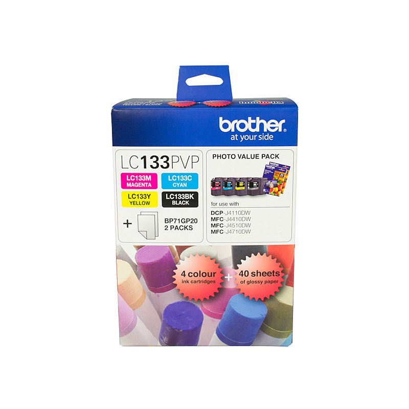 Brother LC133 Photo Value Pack Ink Cartridge