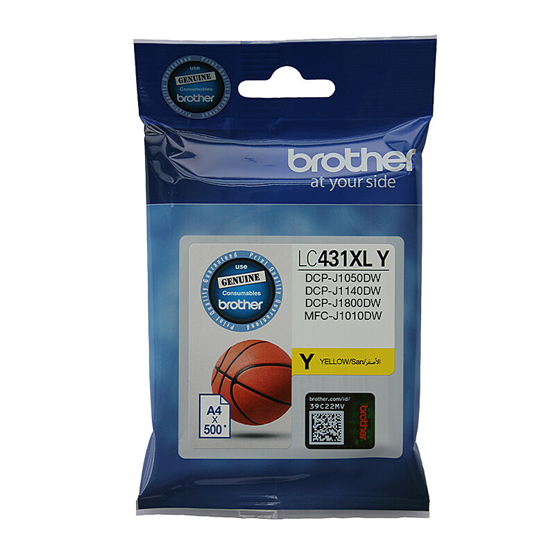 Brother LC-431XL Yellow Ink Cartridge