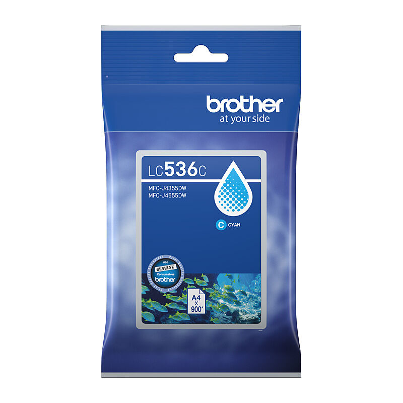 Brother LC-536C Cyan Ink Cartridge