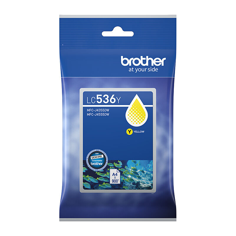 Brother LC-536Y Yellow Ink Cartridge