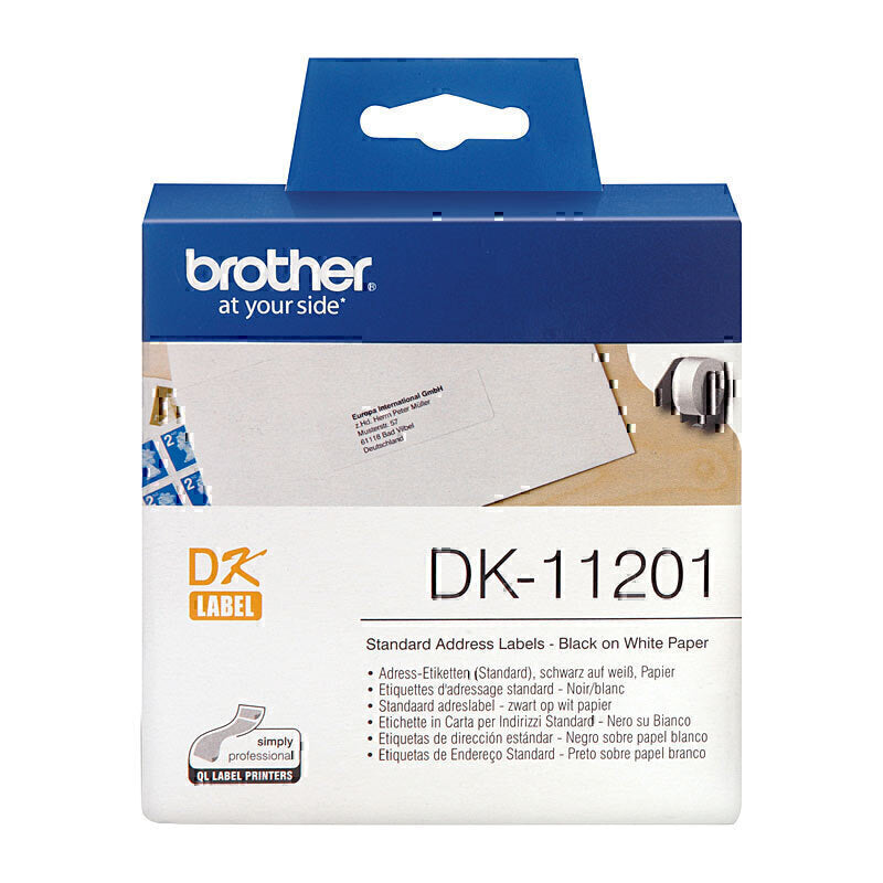 Brother DK-11201 White Labels 29mm x 90mm