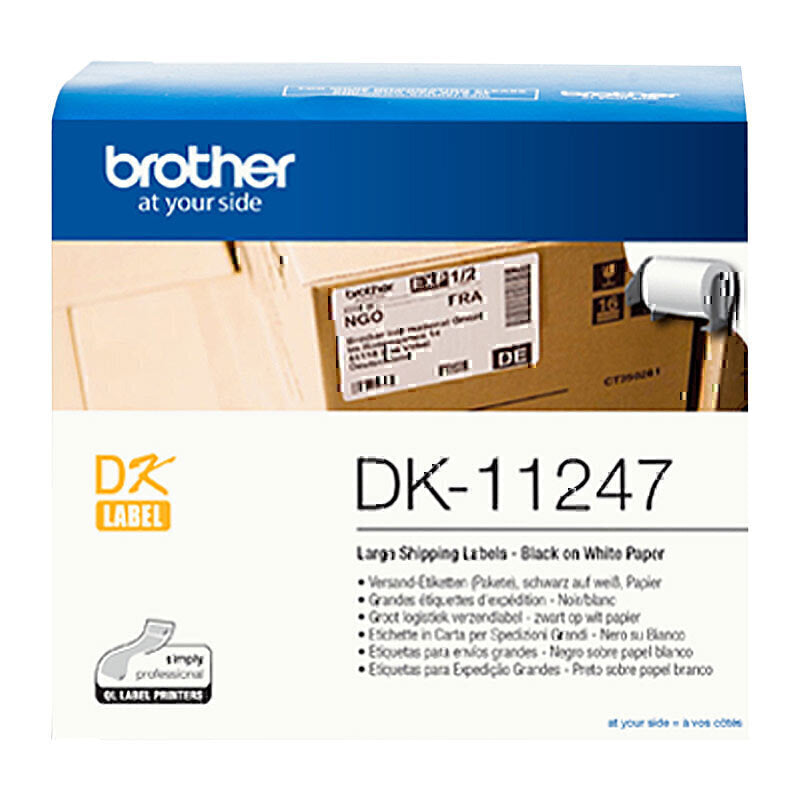 Brother DK-11247 White Label 103mm x 164mm