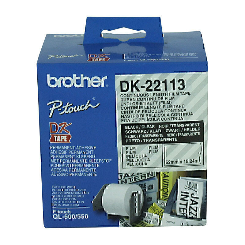 Brother DK-22113 Clear Continuous Film Label Roll