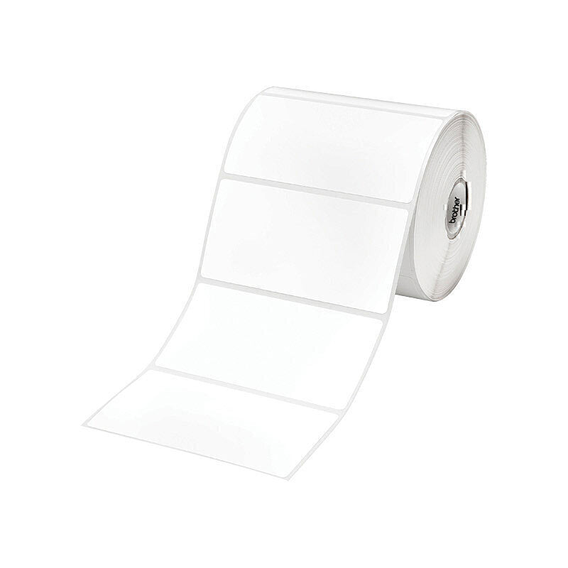 Brother RDS03C1 White Label Roll 810 Labels 102mm x 51mm - 3 pack