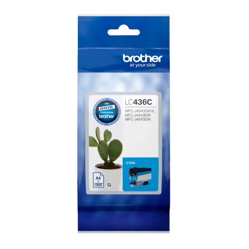 Brother LC436 Cyan Ink Cartridge