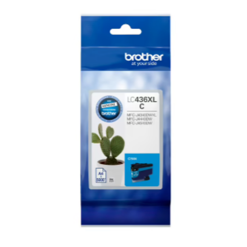 Brother LC436XL Cyan Ink Cartridge