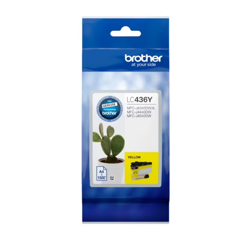 Brother LC436Y Yellow Ink Cartridge