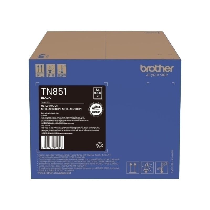 Brother TN851 Black Toner Cartridge