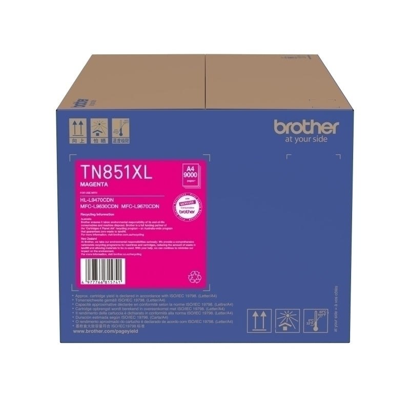 Brother TN851XL Magenta Toner Cartridge