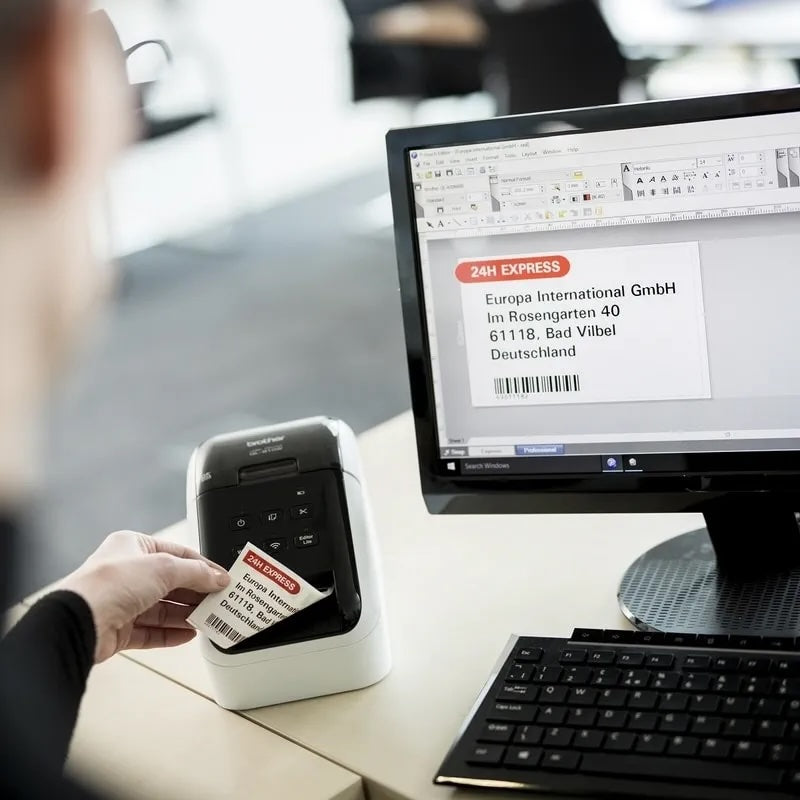 Brother QL-810W Professional Wireless Label Printer