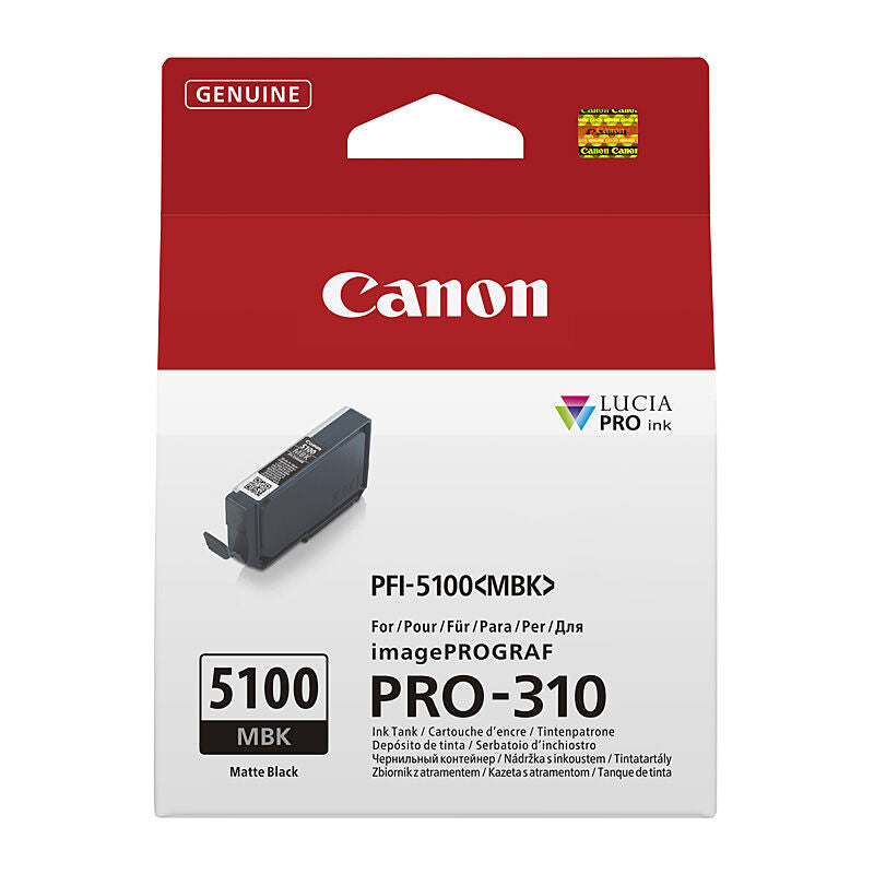 Canon PFI5100 Matte Black Ink Cartridge