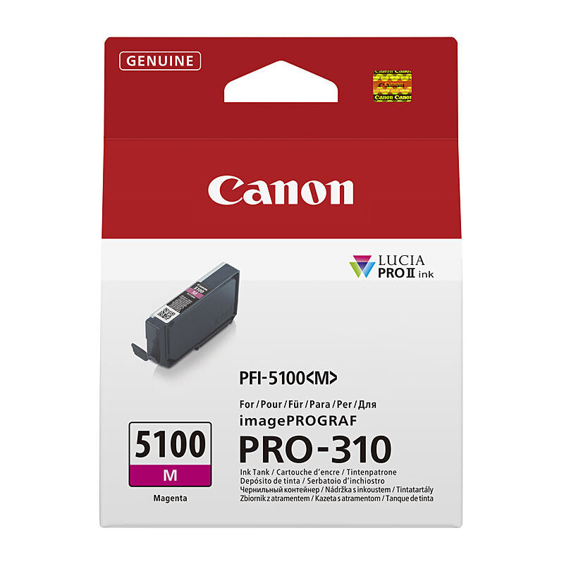 Canon PFI5100 Magenta Ink Cartridge