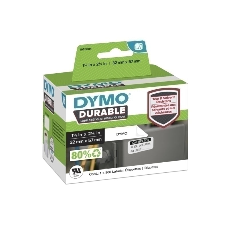 Dymo LabelWriter Durable Industrial Multi-Purpose Labels 57mm x 32mm