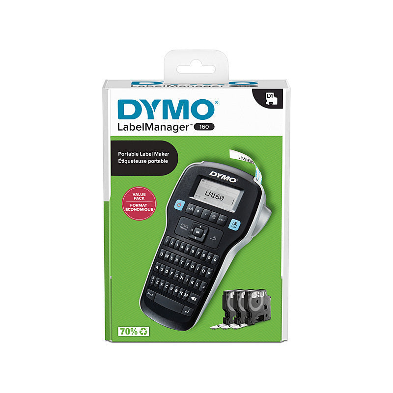 Dymo LM 160 Portable Label Maker Value Pack