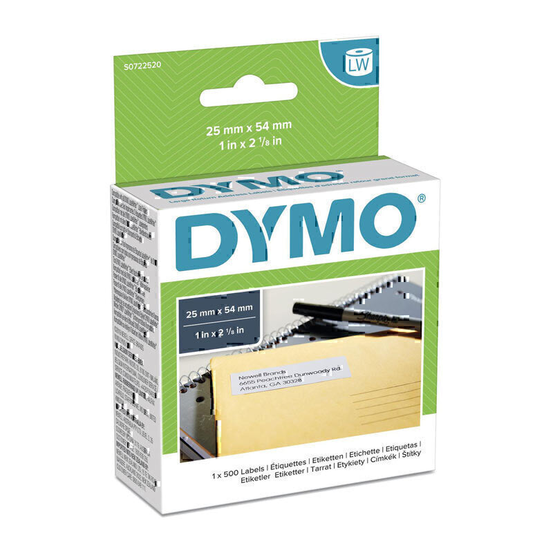 Dymo LabelWriter Address Labels 25mm x 54mm