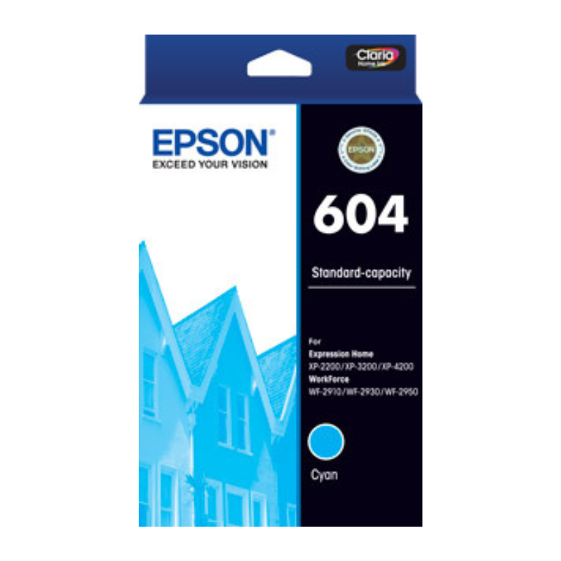 Epson 604 Cyan Ink Cartridge