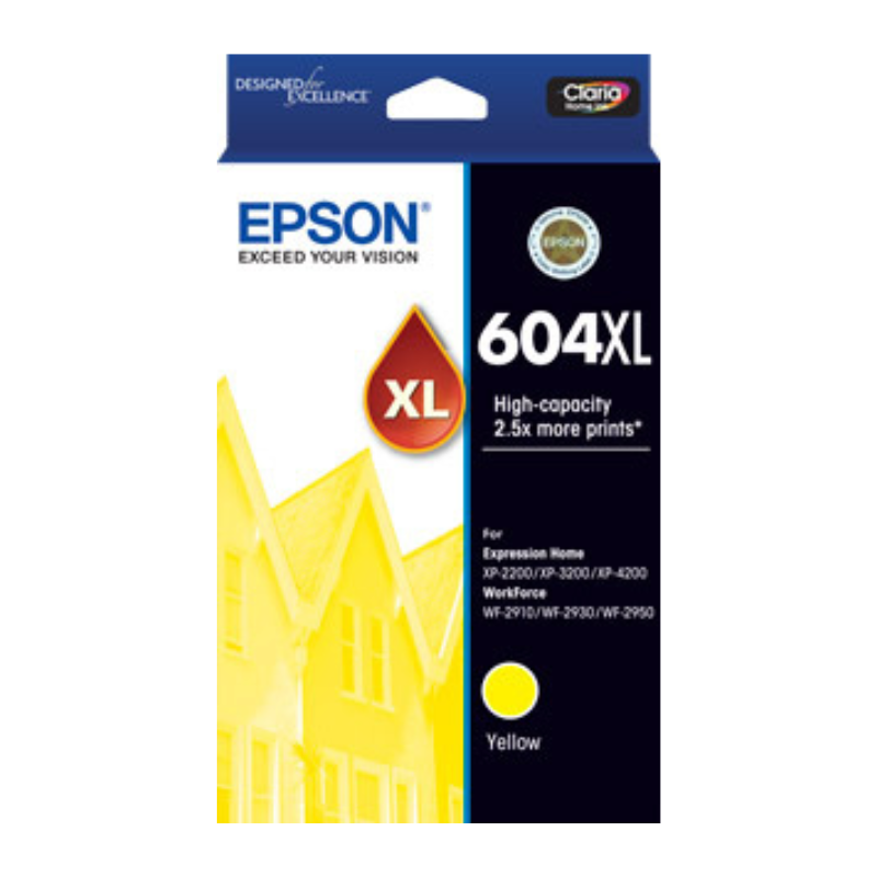 Epson 604XL Yellow Ink Cartridge