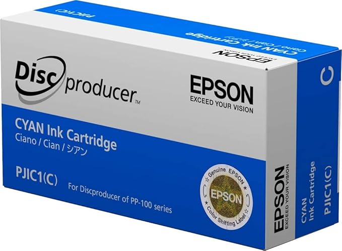 Epson PJIC1 Cyan Ink Cartridge