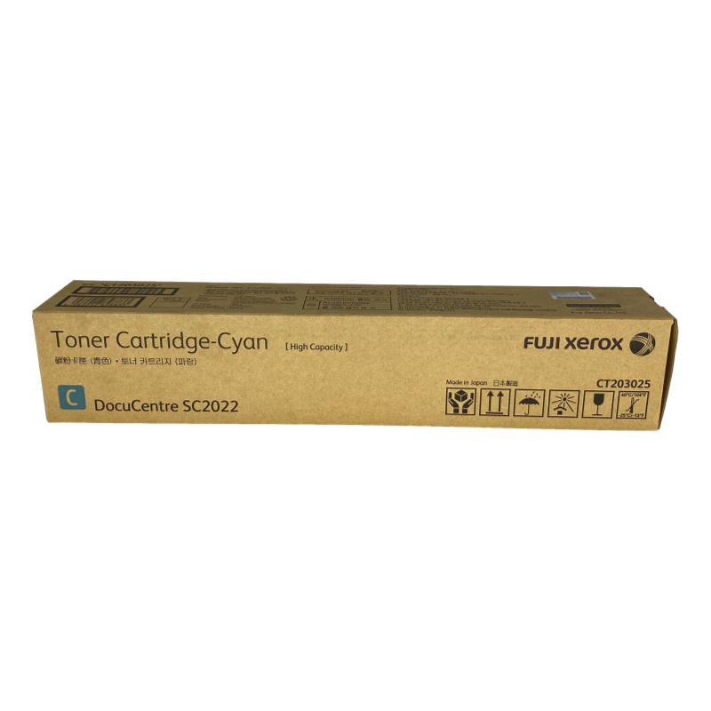 Fuji Xerox CT203025 Cyan Toner Cartridge