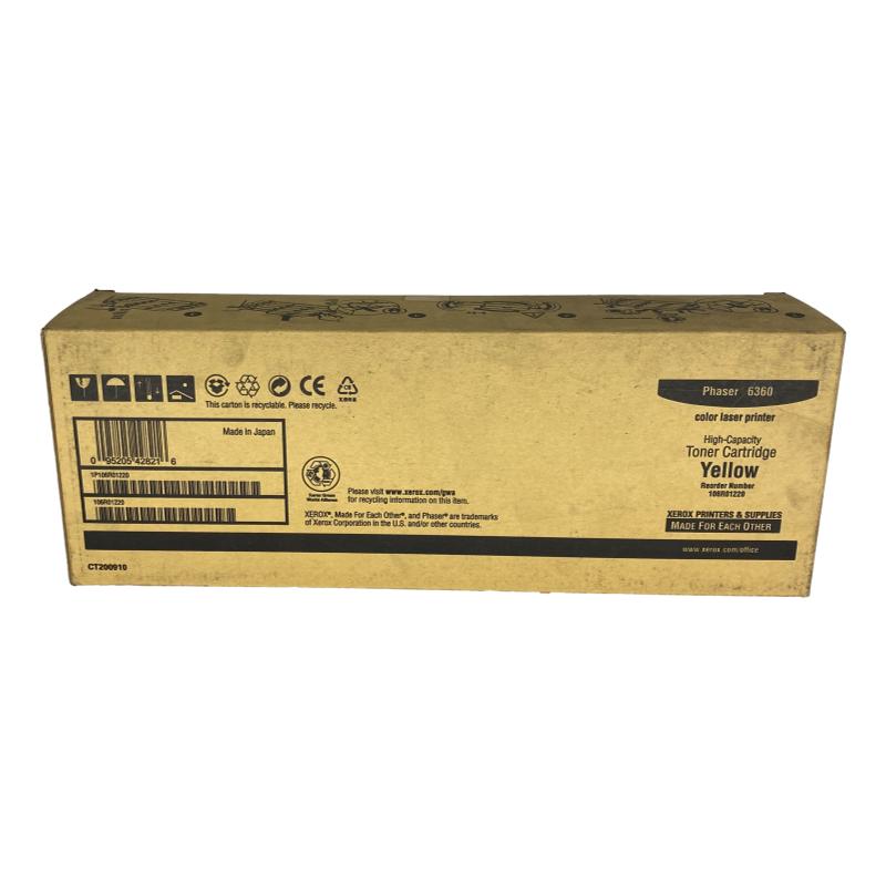 Fuji Xerox Phaser 106R01220 Yellow Toner Cartridge