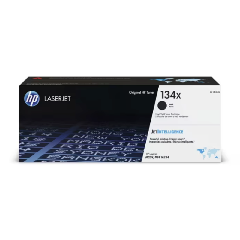 HP #134X Black Toner Cartridge W1340X