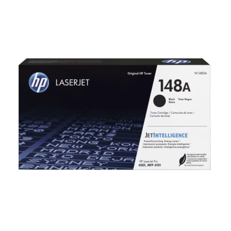 HP #148A Black Toner Cartridge W1480A