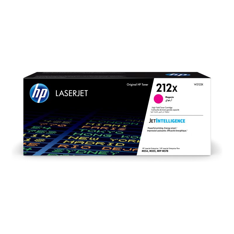 HP #212X Magenta Toner Cartridge W2123X