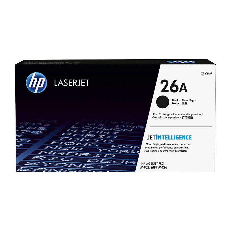 HP #26A Black Toner Cartridge CF226A