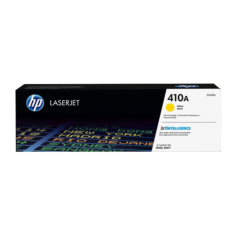 HP #410A Yellow Toner Cartridge CF412A