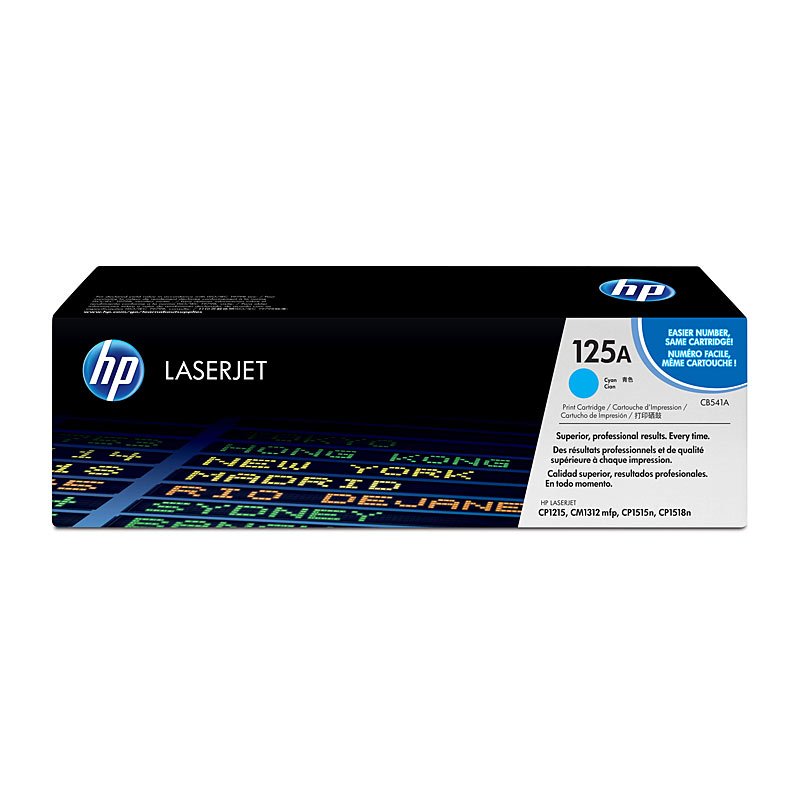 HP #125A Cyan Toner Cartridge CB541A