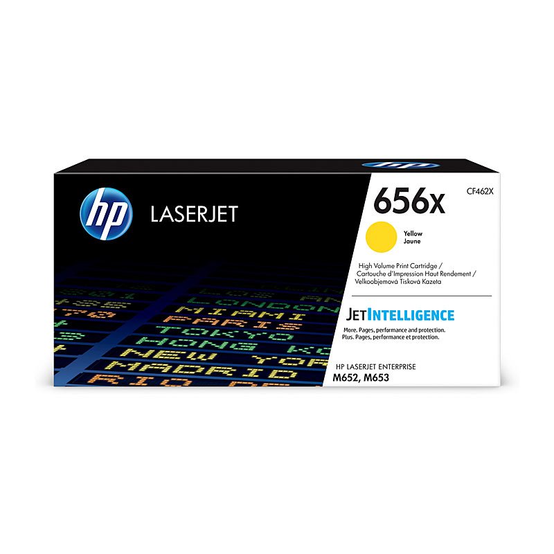 HP #656X Yellow Toner Cartridge CF462X