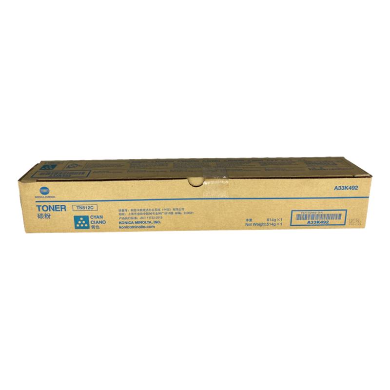 Konica Minolta TN512C Cyan Toner Cartridge