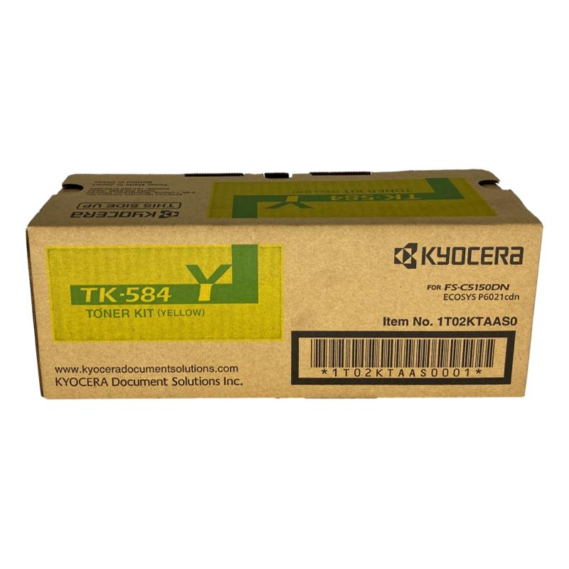 Kyocera TK584 Yellow Toner Cartridge