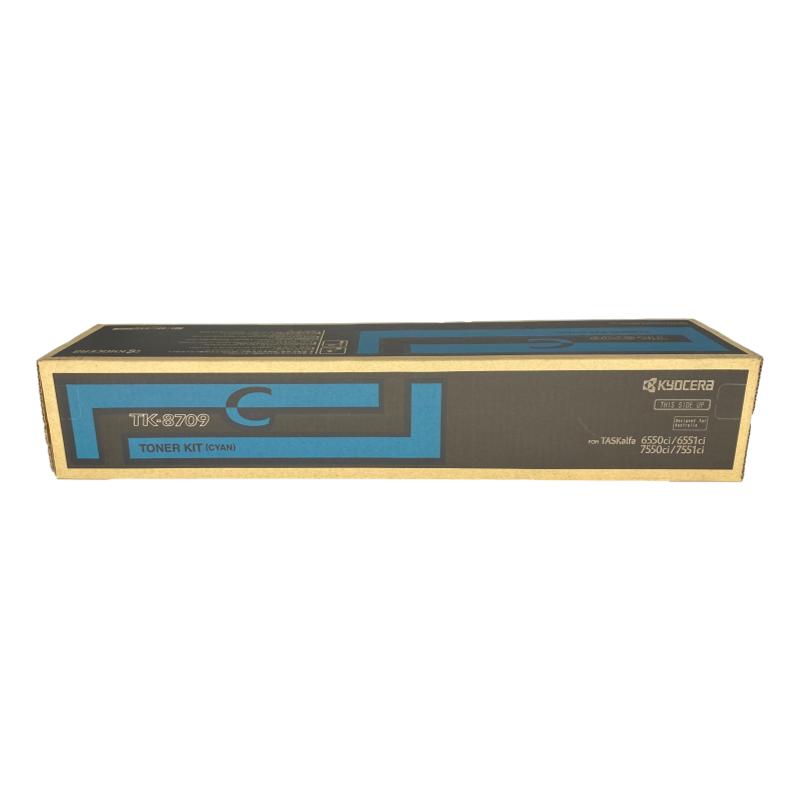 Kyocera TK8709C Cyan Toner Cartridge