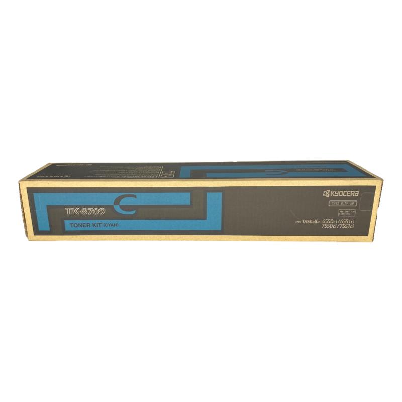 Kyocera TK8709C Cyan Toner Cartridge