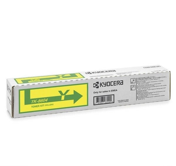 Kyocera TK8604 Yellow Toner Cartridge