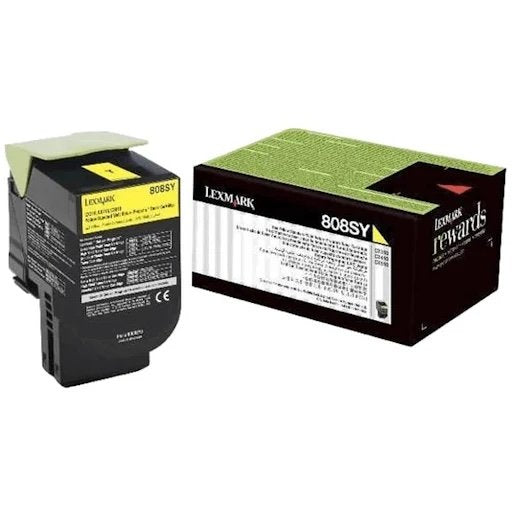 Lexmark 83D0HY0 Yellow Toner Cartridge