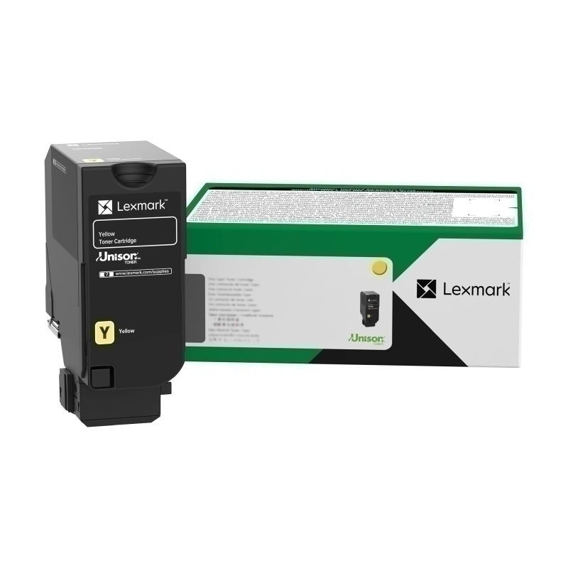 Lexmark 71C1HY0 High Yield Yellow Toner Cartridge