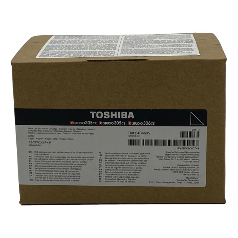 Toshiba TFC305PKR Black Toner Cartridge